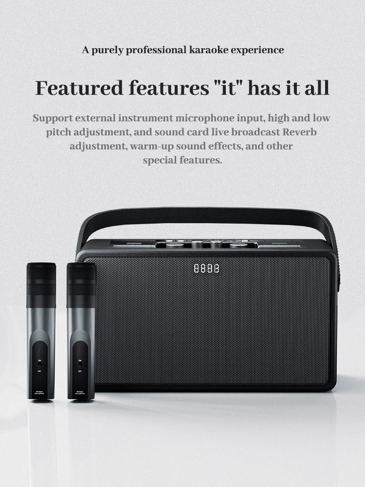 Why Dual Wireless Microphone Speakers Are Popular for Home Karaoke